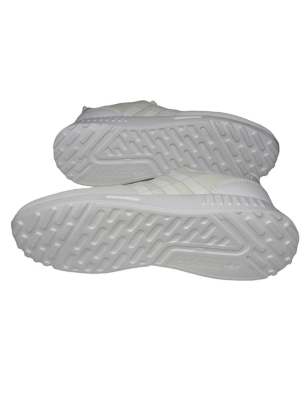 adidas White Mesh Casual Trainers Sneakers - Picture 4 of 5
